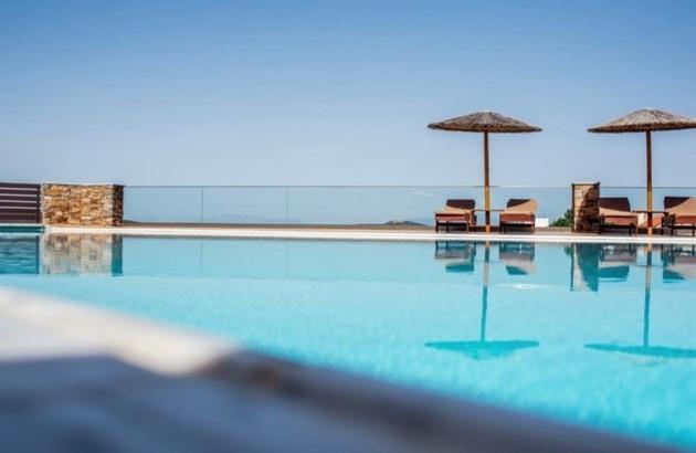 Evia Hotel & Suites Marmari  Экстерьер фото