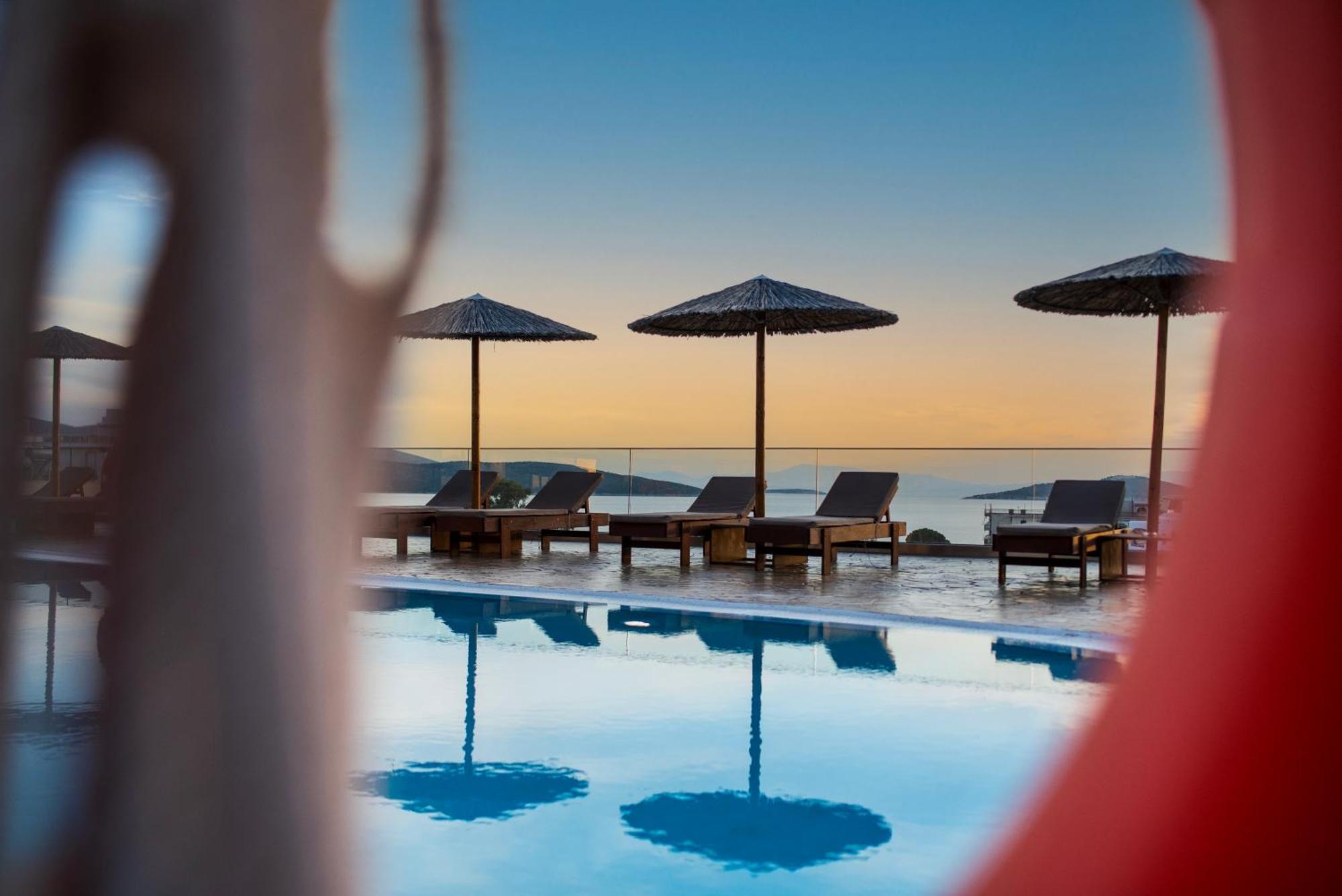 Evia Hotel & Suites Marmari  Экстерьер фото